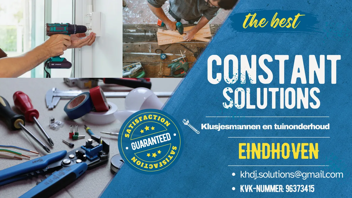 Constant Solutions – klusjesmannen en tuinonderhoud
